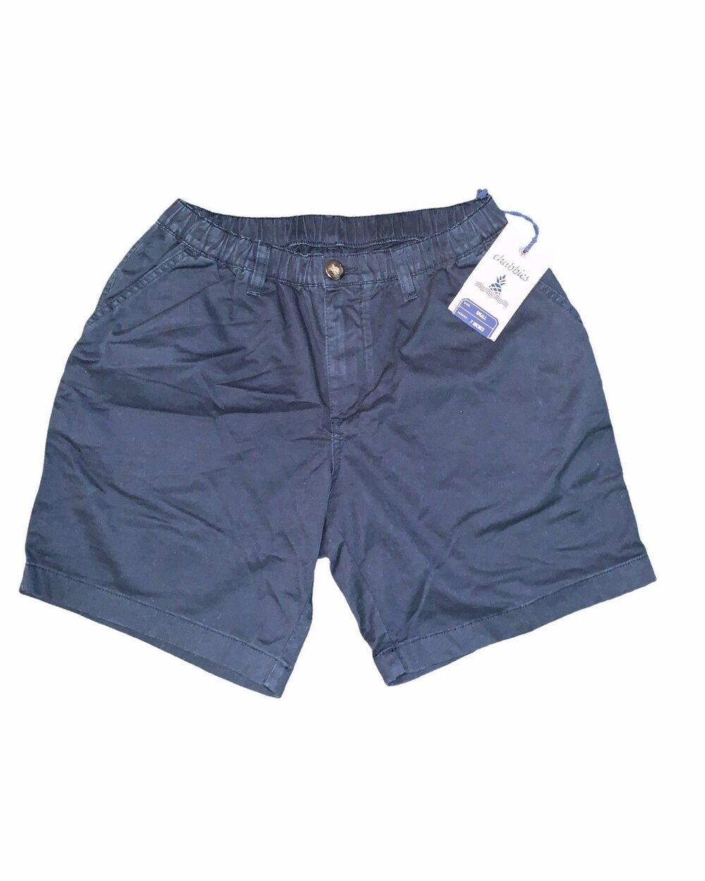 New Chubbies Originals Shorts Mens Sz S Blue The Armada 7” Inseam Stretch Casual